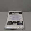 Quilted Pillow Protectors King Pair 20x30 Inches Extra Soft Thick Ultra Plush White Zippered Set of 2 Size Encasement
