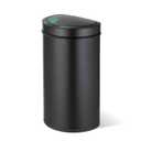 Home Zone Living 13 Gallon Automatic Trash Can with Motion Sensor Technology and Smooth Soft Closing Lid, Matte Black, 48 Liters