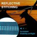 MingXpet Double Dog Leash for Two Dogs, No Pull Dog Leash, 360 Swivel No Tangle for Large Dogs Walking & Training, Shock Absorbing Reflective Bungee, Blue