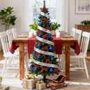 24 PCS 3.5 inches Red Small Velvet Ribbon Bow Pre-Tied Twist Bows Ribbon for Crafts Gift Wrapping Bakery Candy Bags Hair Wedding Christmas Tree Wreath