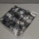 GRAJTCIN Scottish Tartan Kilt for Men Traditional Highland Utility Kilts (Black, XL)