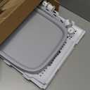 Sufdari 90L Laundry Basket with Wheels, Rolling Laundry Hamper with Lid and Handles, Plastic Rattan Clothes Organizer, Dirty Clothes Basket for Laundry Room, Bedroom, Dormitory Storage