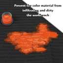 Professional Tattoo Practice Kit for Beginners, 614Pcs Realistic Training Set with 10 Fake Skin, 50 Transfer Paper, 200 Machine Covers,4 Grip Tape,50 Dental Bibs & 300 Ink Caps Tattoo Supplies