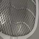 Lulu Home 2-in-1 Electric Bug Zapper Racket, 3000V High Voltage LED Lighted Handheld Mosquito Swatter with 3 Layer Safety Mesh, USB Charging Portable Fly Killer Racquet for Indoor Outdoor Use