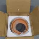 Orceler 6 inch Terracotta & Clay Pots for Plants with Saucer, Medium Terra Cotta Plant Pots with Drainage Hole, Flowerpot with Tray, Terracotta Pot for Indoor Outdoor Plant - Pack of 4 Planters