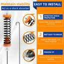 Upgraded W11130359 MVWB765FW3 MVWB765FW1 Suspension Rod Kit Fit for Whirl-pool May-tag Ken-more Washer Parts MVWB766FW0 7MWTW7000EW1 WTW7040DW1, Replaces W10785954 W10821704 W10901060 by AMI PARTS