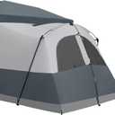 KAMPKEEPER Canopy Side Tent,4-6 Person Camping Cube Tent for 10x10 Pop Up Canopies,Easy Up Gazebo with Window,Compatible with 10' Wide Canopy Tents