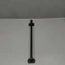 Black Double Towel Bar, Hand Towel Rack for Bathroom Wall Mounted Towel Hanger, Matte Black Bath Towel Rod,12 Inch
