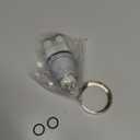 RP46074 Delta Shower Cartridge Replacement for Delta 13/14 Series Single Handle Bath Tub Shower Faucet Universal Delta Shower Valve Cartridge Replacement Parts Repair Kit with RP22734 Bonnet Nut (White)