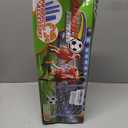 Soccer Goal Set 23" W18" H12" D, Portable Soccer Goal Training Equipment, Mini Soccer Net with 3 Soccer Ball for Sports Game, Soccer Set for Kids and Youth