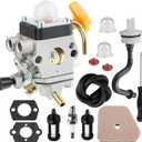 FS90R FS110 FS110R Carburetor for STIHL HT101 FS90 FS130 FS130R FS100 KM110R KM130 HL100 HT100 FS87 FS100R KM90 KM90R KM100 KM110 FC90 FC95 FC100 FC110 HL90 Trimmer Weed Eater Pole Saw Carb