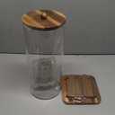 2 Gallon Large Drink Dispenser for Parties,Glass Beverage Dispenser with Stand,Water Drink Dispenser with Airtight Valve,Lemonade Dispenser for Fridge,Water, Juice,Punch,Cocktails,Ice Tea & Sun Tea-8L