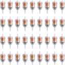 36 Pack Gas Inline Fuel Filter 1/4 x 5/16 Replacement for Briggs Stratton Replacement for John Deere Replacement for Kawasaki