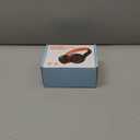 AILIHEN Kids Headphones, I35 On-Ear Headphones for School, Safe Volume 93dB, HD Mic Stereo Headphone for Kid Girls Boys, Foldable 3.5mm Wired for Chromebook, Laptop, Computer, Tablet (Black Orange)