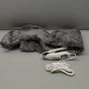 Heating Pad for Neck Shoulder and Back, Valentines Day Gifts for Her Him, Birthday Gift for Women Men Mom, Deeper Pain Relief,Large Weighted Heat Pad, ETL Certified, Gray (24"x33")