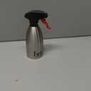 Evo Oil Sprayer 18/8 Stainless Steel, Non-Aerosol for Olive, Cooking Oils, and Vinegars, Silver, 16-Ounce Capacity