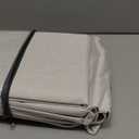 100% Blackout Shield Linen Blackout Curtains for Bedroom 96 Inches Long, Back Tab/Rod Pocket Living Room Drapes, Thermal Insulated Blackout Curtains 2 Panels Set, 50" W x 96" L, Beige