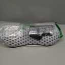 Lumbar Pillow, Memory Foam Lumbar Support Pillow for Office Chair and Car Seat, Ergonomic Streamline Back Pillow for Lower Back Pain Relief, Back Support Pillow for Sitting, Driving, Traveling (Light White)