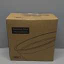 Nicdiet Mixing Bowls with Airtight Lids, Stainless Steel Mixing Bowl Set with 3 Metal Nesting Bowls, Colander & Grater, Non-Slip Bottoms, Size 1.5, 2.5, 5 QT, Great for Mixing & Serving, Black