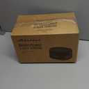 MUELLER HOME Retro Toaster 2 Slice, 7 Browning Levels, 3 Functions (Reheat, Defrost, Cancel), Stainless Steel Features, Removable Crumb Tray, Under Base Cord Storage, Black