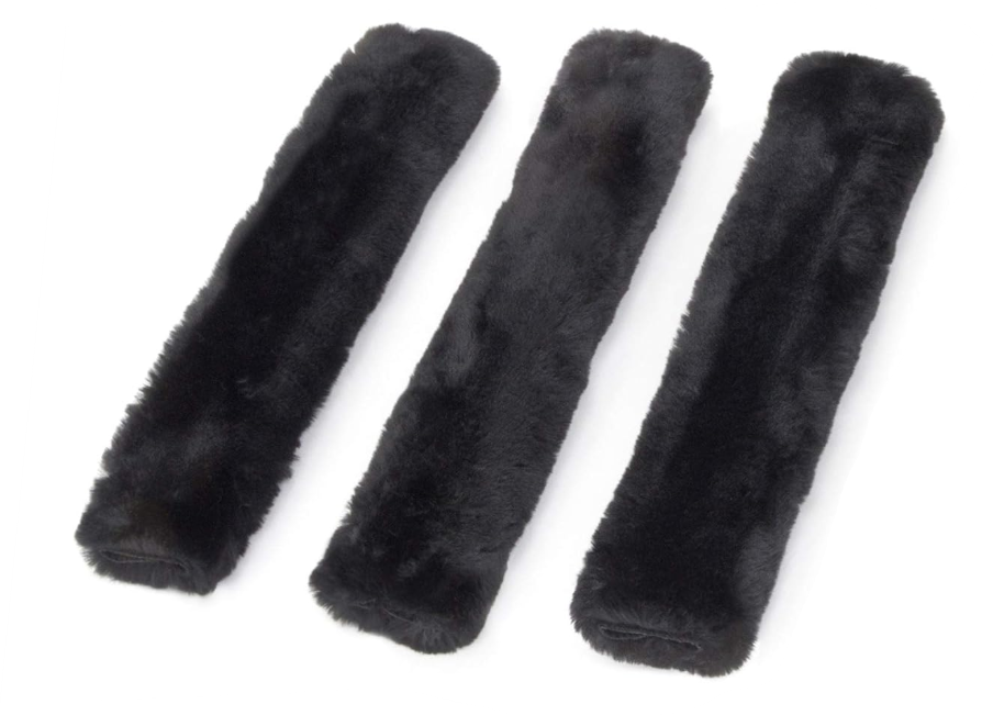 PowerTye SHEEPTEX Synthetic Sheepskin Plush Soft-Tye Covers - 3-Pack