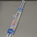 AIZESI Spring Tension Curtain Rods Short Tension Rod (White,17" to 28"-2Pcs)