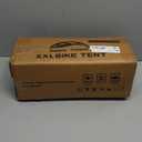 Happy Travel Bike Storage Shed Tent,Outdoor Portable Bicycle Storage Sheds with 210D Oxford Fabric PU4000 Waterproof for Bikes, Bike Covers Shelter for Motorcycle,Garden Tools,Toys,Lawn Mower (Cabin - XXL for 4-5 Bikes-Black)