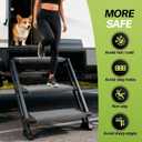 RVMATE RV Step Rugs 23 Inch RV Step Covers with Snap Fasteners Quickly to Release and Fit, 3 Packs