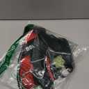 Service Dog Vest, ID Tag + 50 ADA Information Cards, Service Dog Harness w Patch in Sizes X Small to XX Large, Ruggedized Metal Tag, Service Animal Information Cards, ESA Accessory Set Medium (MEDIUM(Neck:19-22",Chest:21-27"), Red)