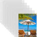 30 Pack Photo Sleeves for 3 Ring Binder - (8x10, for 60 Photos), Archival Page Protectors, Clear Plastic Album Refill Pages, Postcard Sleeves, Acid-Free