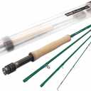 Aventik Riverbend Series Fly Rod IM8 Graphite Blank wt Rods, Lightweight Fly Fishing Rod Medium Fast Action (7'3'' LW2/3)
