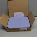 Elk and Friends Kids Stainless Steel Bento Box with Silicone Lid | Leak-proof | Toddler Lunch Container | 4 Compartments | Dishwasher Safe (Misty Blue)