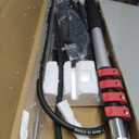 RIDGE WASHER 24 FT Telescoping Pressure Washer Wand, Pressure Washer Extension Wand, Telescopic Gutter Cleaner With 3 Curve Wands, 7 Spray Nozzle Tips, Adjustable Support Belt and 2 Adapters, 4000 PSI