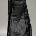 Ginasy Faux Leather Leggings for Women Tummy Control Stretch High Waist Pleather Pants with Thin Fleece Lined Medium