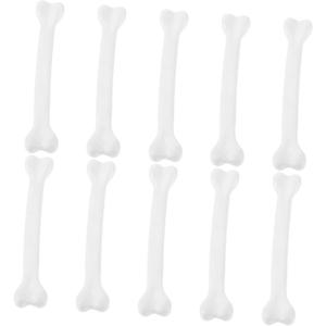 Simulated Halloween Bone Necklace Accessories Unique Plastic Skeleton Props for Costume