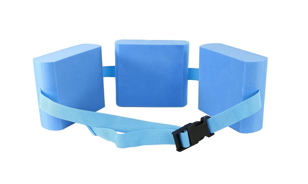 CanDo 20-4002B Swim Belt with Three Oval Floats, 1 Count (Pack of 1), Blue