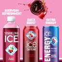 Sparkling Ice, Black Cherry Sparkling Water, Zero Sugar Flavored Water, with Vitamins and Antioxidants, Low Calorie Beverage, 17 fl oz Bottles (Pack of 12)