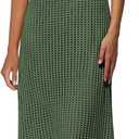 PRETTYGARDEN Womens Eyelet Cover Up Dress 2026 Summer Vacation Resort Maxi Dresses Beach Short Sleeve Hollow Out Sundress (Green, M)