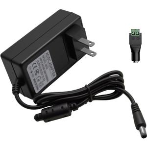 5V 5A Power Supply 25W with Screw Terminal & 5.5x2.5mm Plug, AC 100-240V to DC 5V Adapter for 3D Printers, LED Matrix, POE Switches, Industrial Controllers 5ft (5.5x2.1mm Compatible)