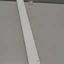 1 Pack 1" x 35.5" Storm Door Sweep Replacement Bottom Sweep Aluminum Expander for 1" Thickness Security Storm Door Weatherstripping(White)