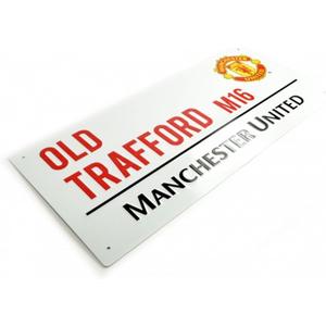 Manchester United Street Sign (40cm x 18cm) - One Size