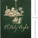 Hallmark Image Arts Religious Boxed Christmas Cards Assortment (4 Designs, 24 Christmas Cards with Envelopes) (Gold Foil Icons)