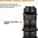 Master Power Window Switch Compatible with 2008-2012 Honda Accord Double Auto Button Replace# 35750-TA0-A31, 35750-TA0-A32