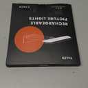 FULEN 2 Pack Picture Lights for Wall,Art Lights for Painting,Battery Operated Wall Sconce Rechargeable,LED Wall Light Cordless with Remote, Frame,Gallery,Dartboard Lights No-Drill, Black