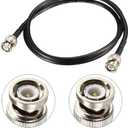2 x uxcell RG58 Coaxial Cable with BNC Male to BNC Male Connectors 50 Ohm 3 Ft 2pcs