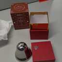 Christmas Bell 2025, Annual Silver Bell Christmas Ornaments for Tree Hanging Decorations, Metal Holiday Bells for Xmas Tree Decor with Ribbon & Gift Box