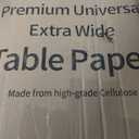 ForPro Professional Collection Premium Universal Extra Wide Table Paper, Smooth, Wrinkle-Resistant, 27 Inches W x 225 Feet L, 2.9 Lbs (Pack of 12)