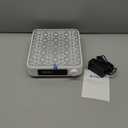 NXJ INFILILA Nail Dust Collector Upgrade Professional 4500RPM Nail Vacuum Fan Vent Dust Collector, Adjustable Speed Portable Dust Collector Nail Tech for Acrylic Nail Polishing Manicure Salon Home