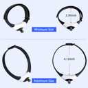 Wearable Automatic Cat Toys, Interactive Laser for Indoor Cats, Cat Laser Kitty Toys for Indoor Cats, USB Rechargeable - Black