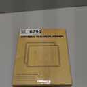 Dog Water Mat 2-Pack 2016in - Silicone Dog Mats for Food and Water, Non-Slip Pet Feeding Mat for Floors, Waterproof Cat Bowl Mats to Prevent Spills - Silver Gray & Cream